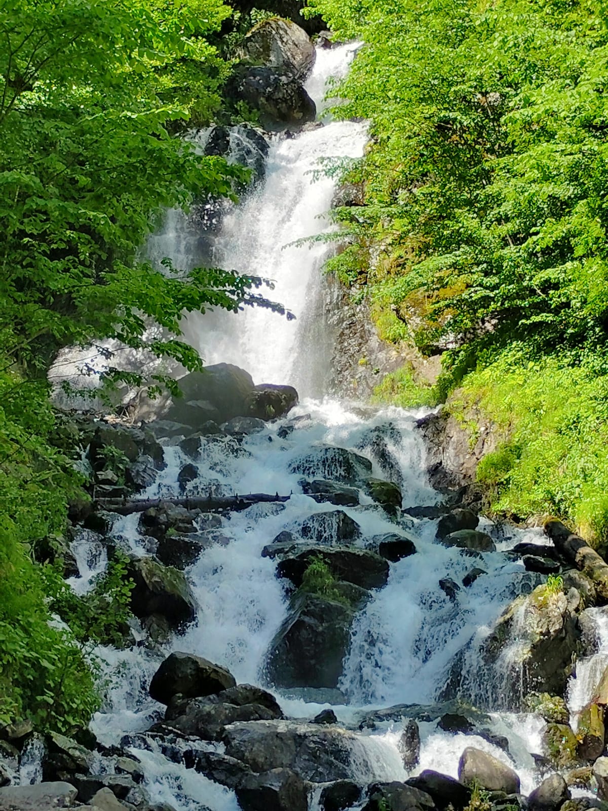 Молочный водопад — Гудаута